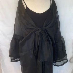 SOLD -Oversized sheer jacket.
